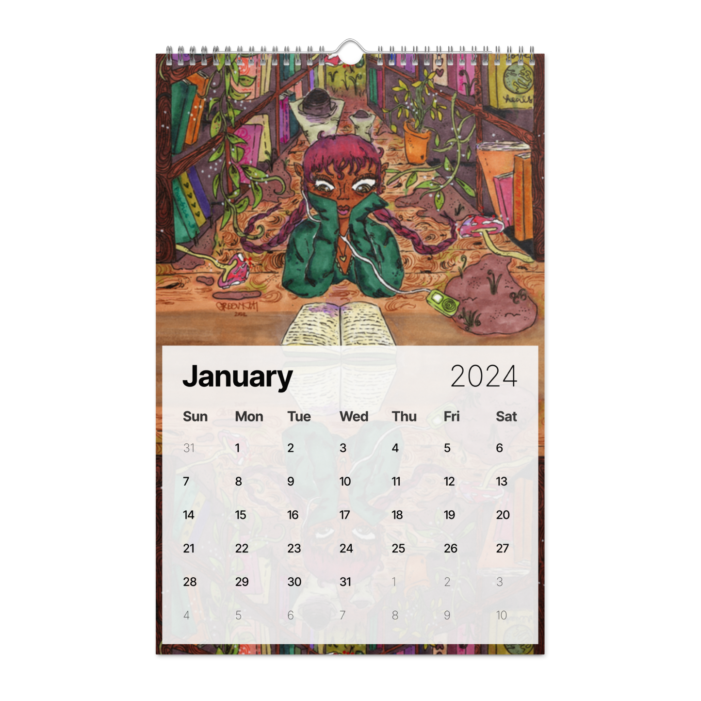 GROOVY CREW 2024 CALENDAR