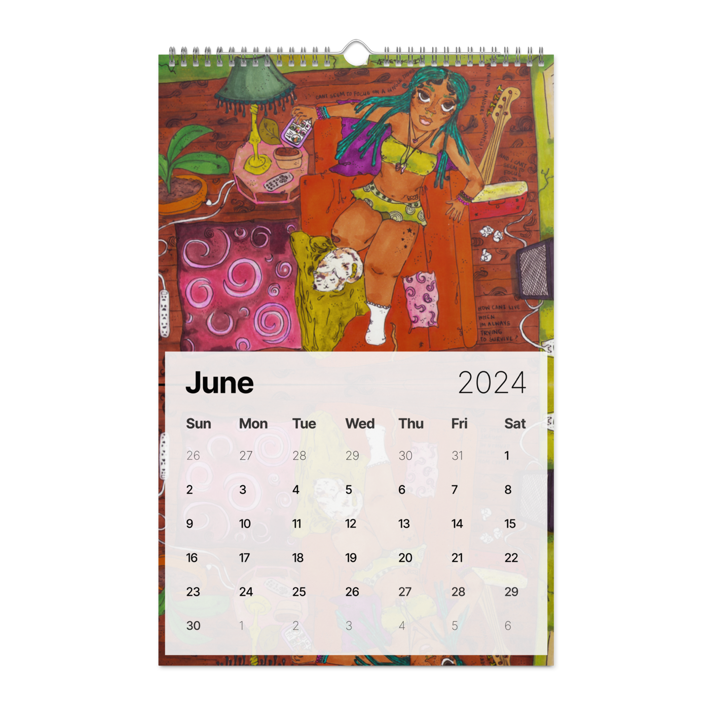 GROOVY CREW 2024 CALENDAR