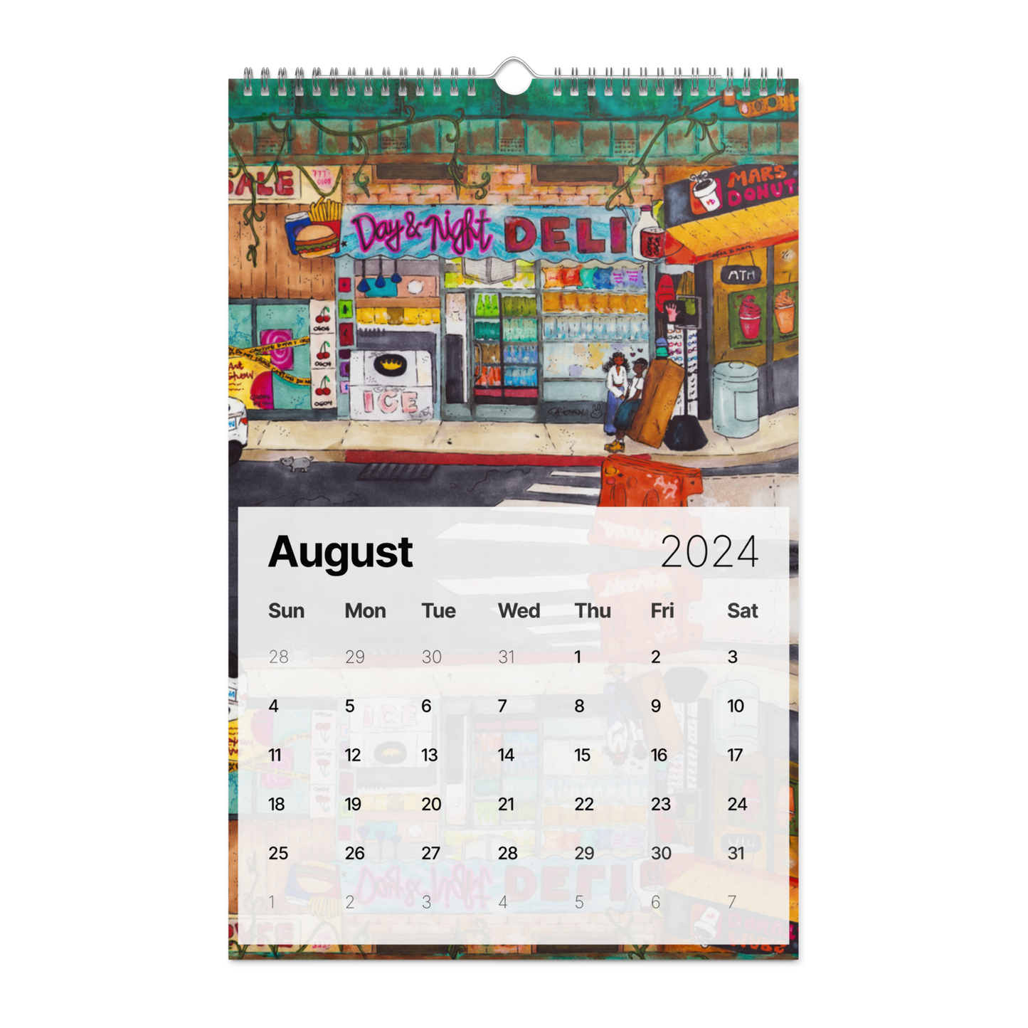 GROOVY CREW 2024 CALENDAR