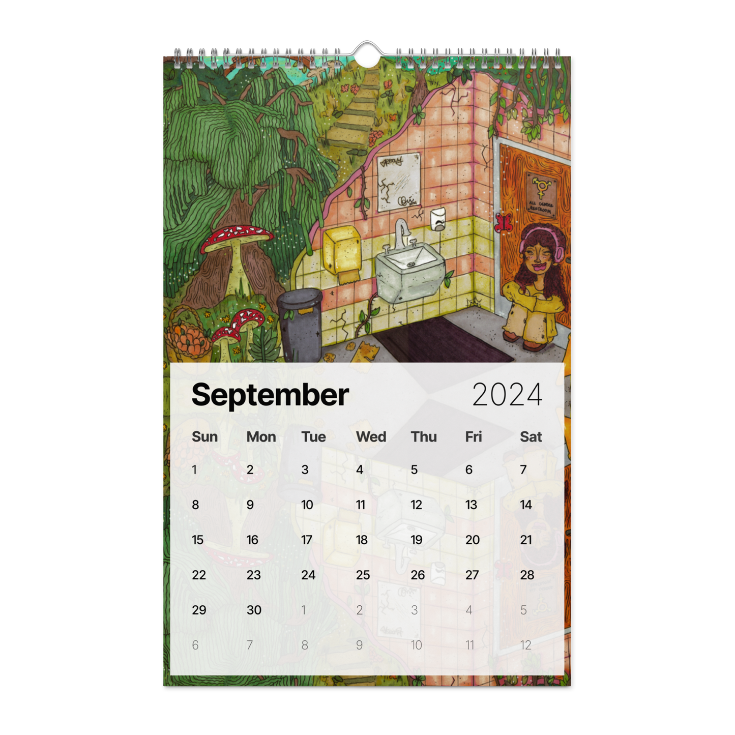 GROOVY CREW 2024 CALENDAR