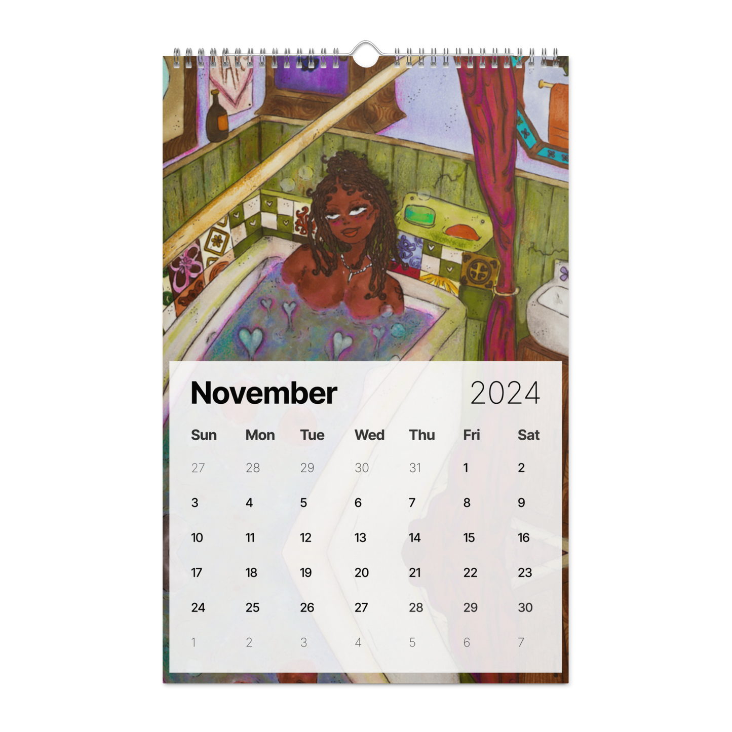 GROOVY CREW 2024 CALENDAR