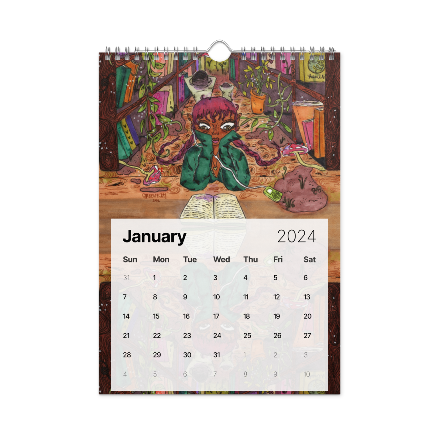 GROOVY CREW 2024 CALENDAR