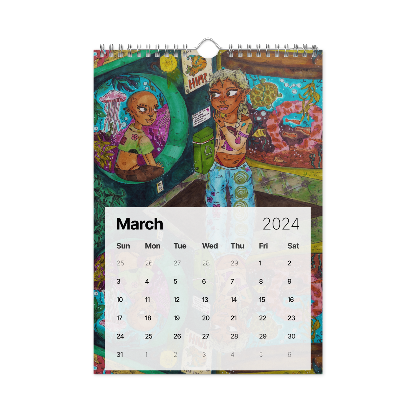 GROOVY CREW 2024 CALENDAR