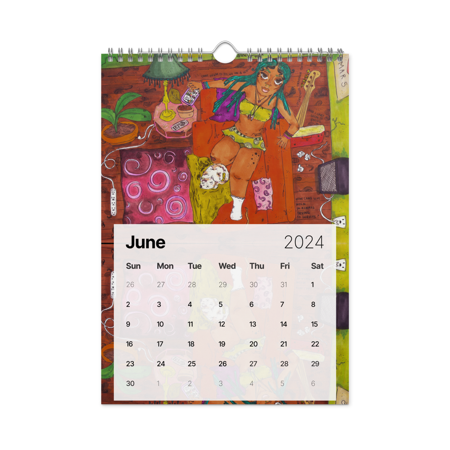 GROOVY CREW 2024 CALENDAR