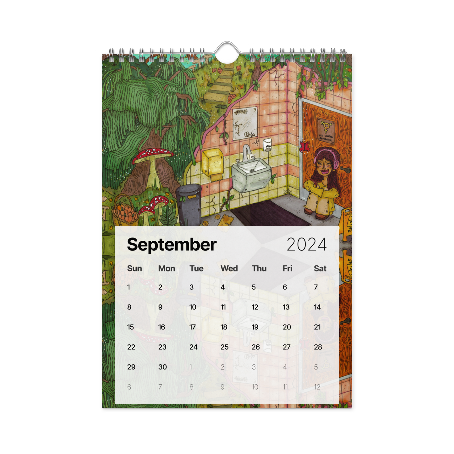 GROOVY CREW 2024 CALENDAR