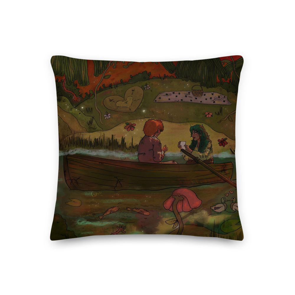 "sea of dreams" pillow