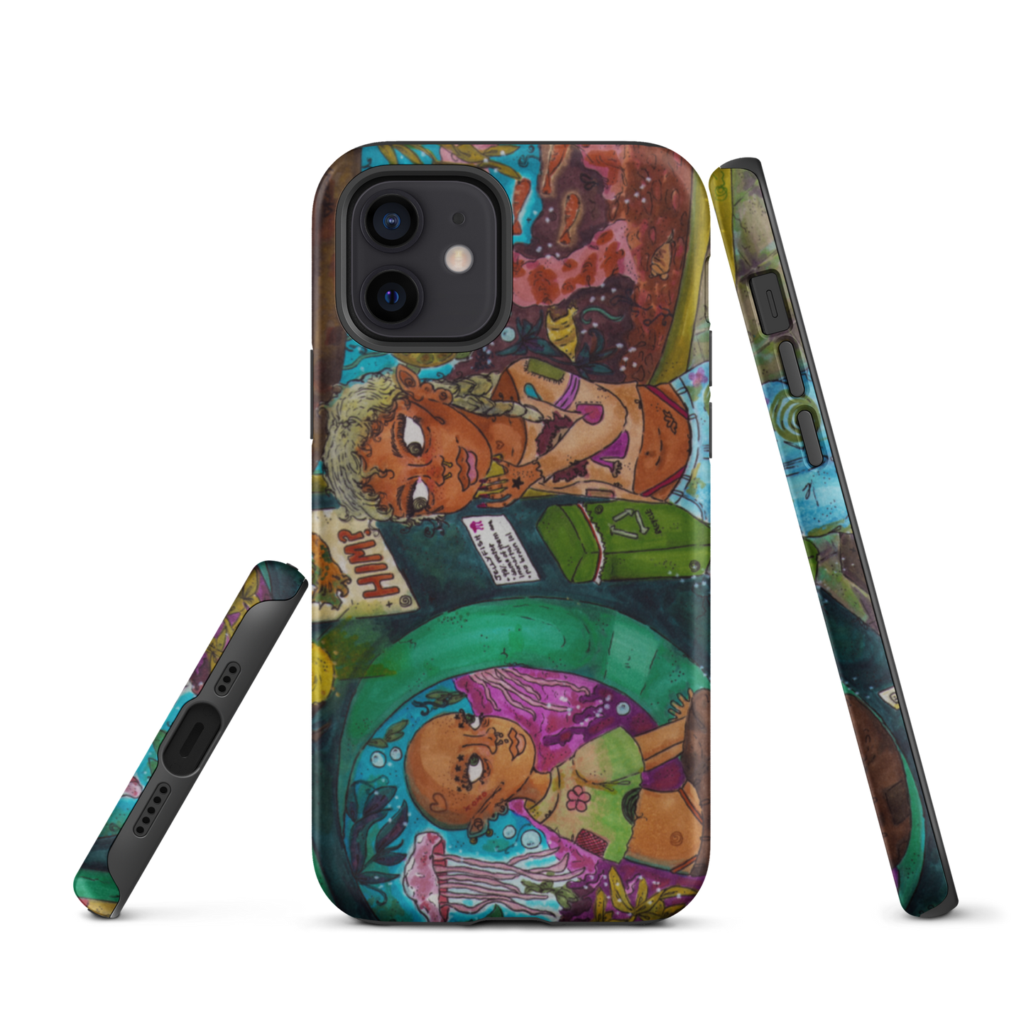 "meet me at the aquarium" fullcover iphone case