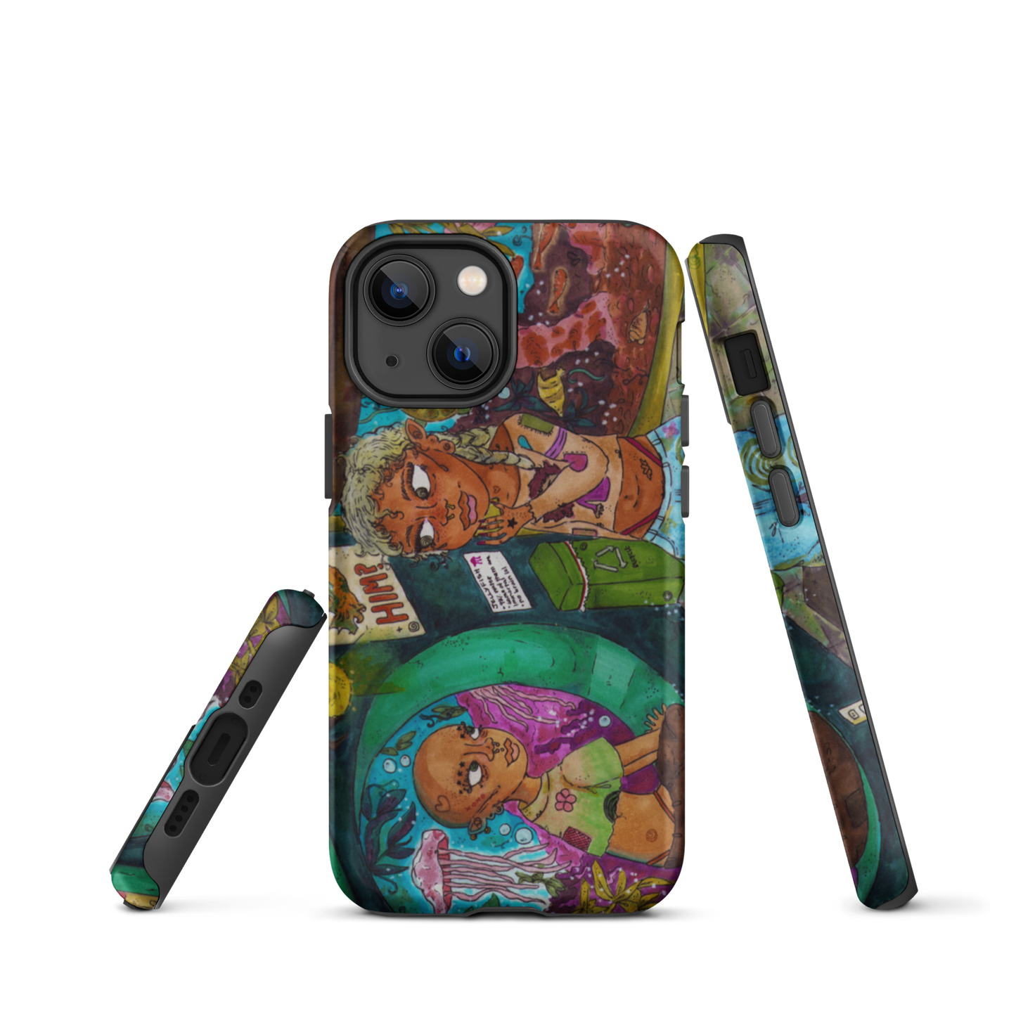 "meet me at the aquarium" fullcover iphone case