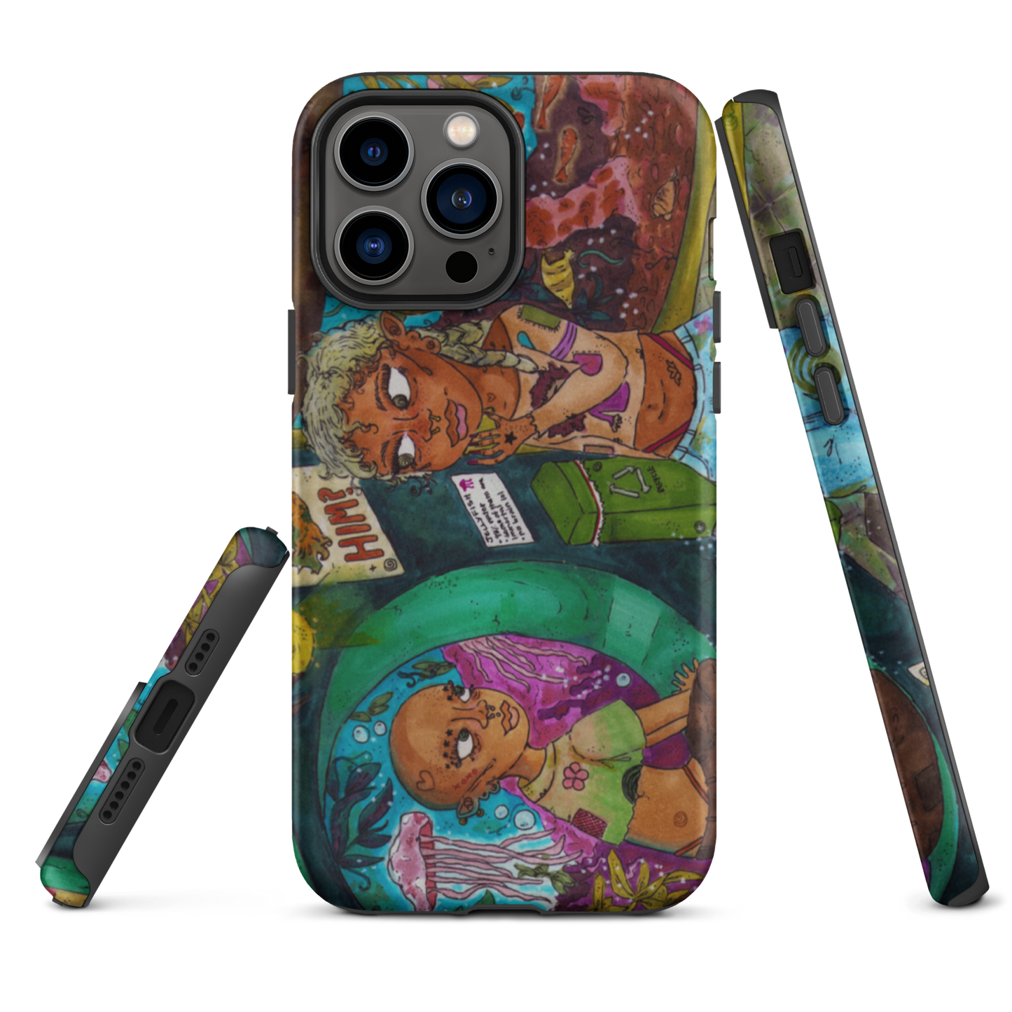 "meet me at the aquarium" fullcover iphone case