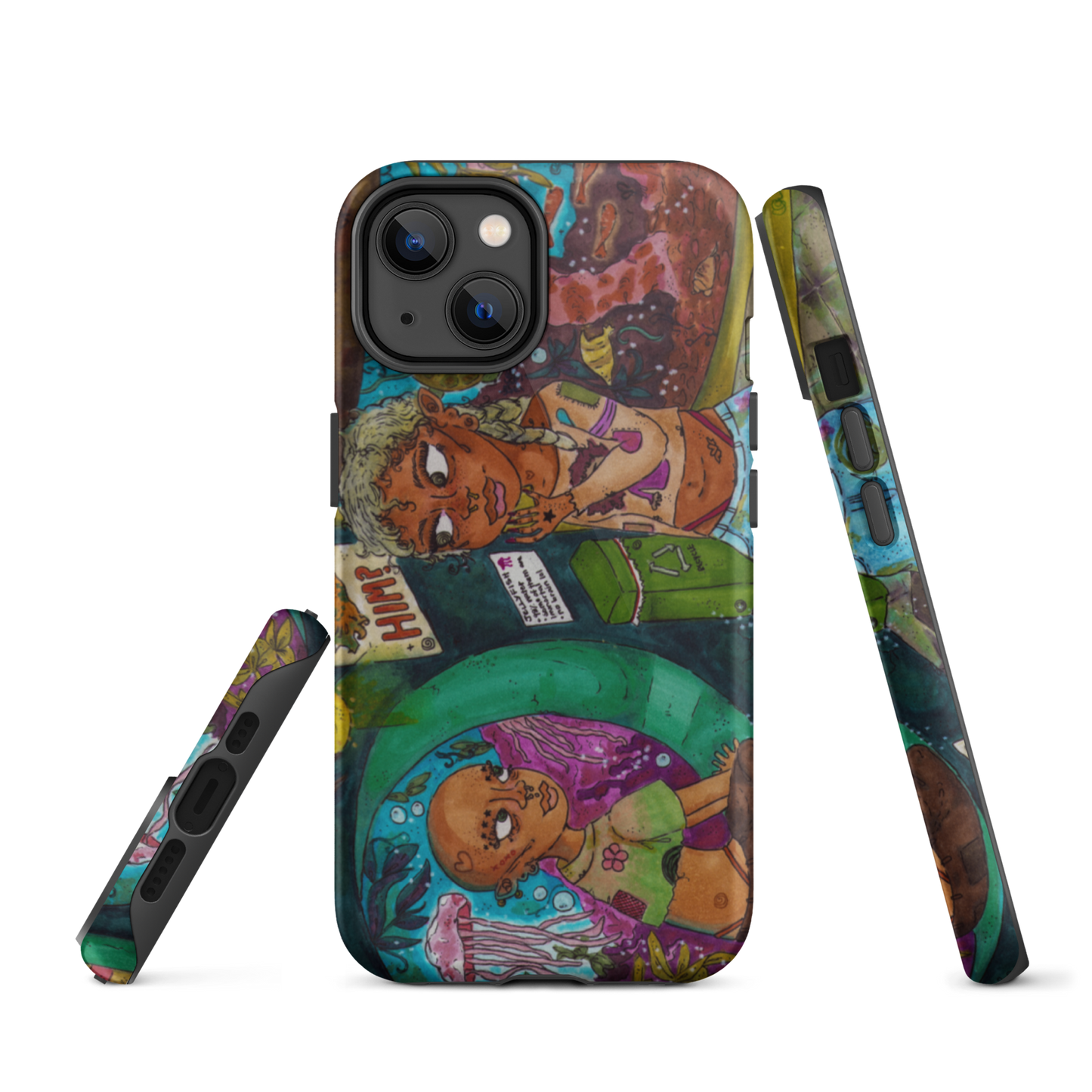 "meet me at the aquarium" fullcover iphone case