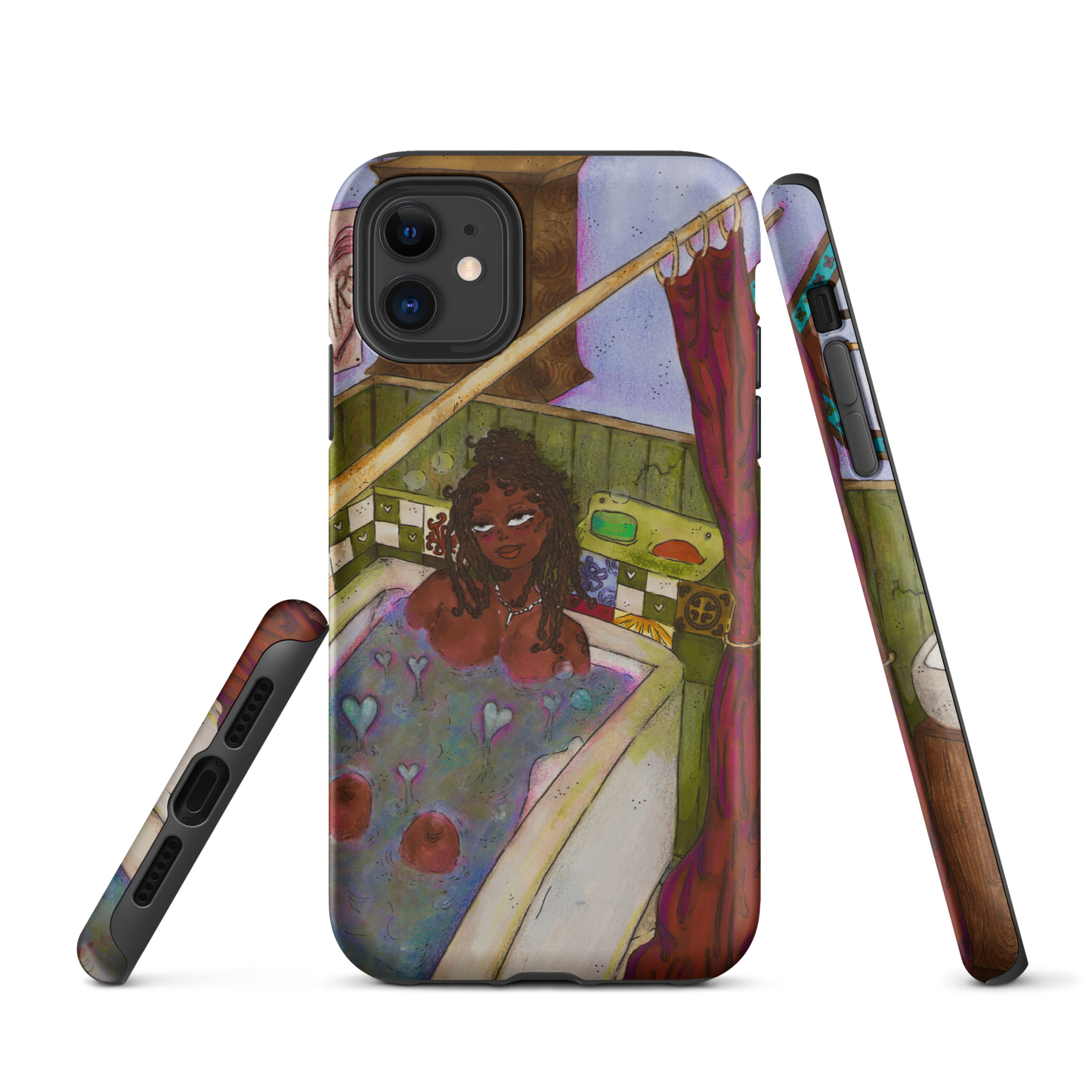 "i forgot loving myself can feel this good" fullcover iphone case