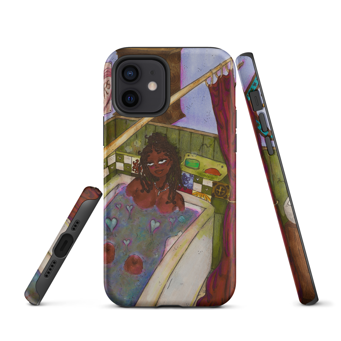 "i forgot loving myself can feel this good" fullcover iphone case