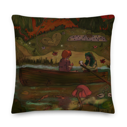 "sea of dreams" pillow